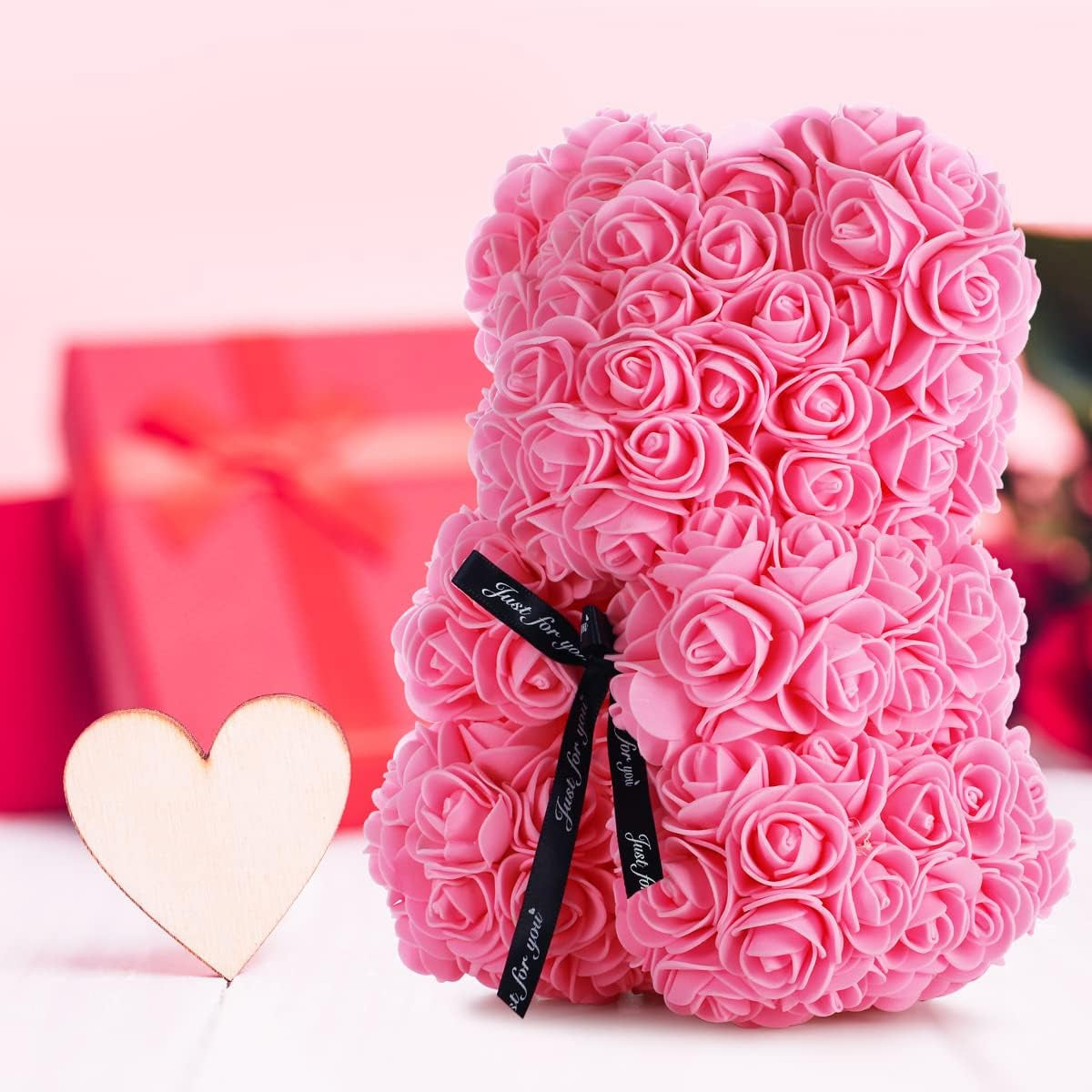 Valentines Day Gifts for Her, Rose Gifts Happy Birthday, Gifts for Women, Mothers Day Rose, Gifts for Mom, Rose Artificial Handmade Preserved Rose in a Box, Valentine'S Day Gifts for Girlfriend