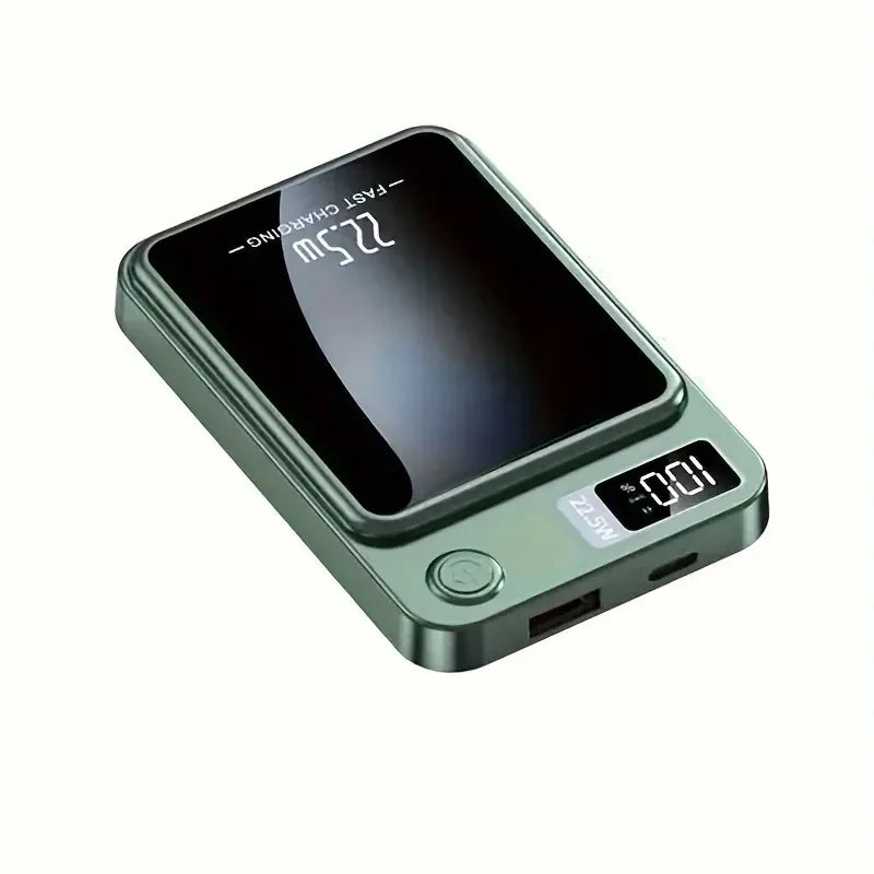 5000 Mah Magnetic Wireless Mobile Power, 22.5W/PD20W Fast Charging for Iphone15Pro Max/14Pro/13/12/Android Phones