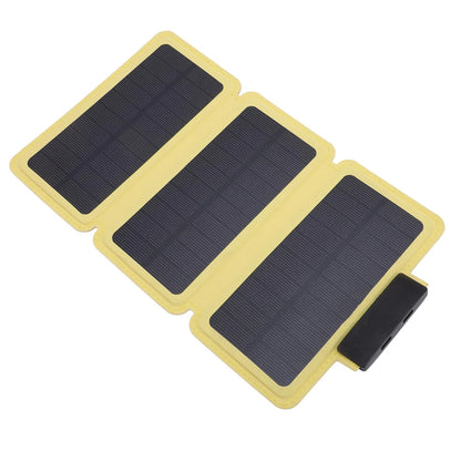 Outdoor Foldable Solar Panel Lightweight Portable Solar Power Bank USB Solar Mobile Power Battery Charger for Travel Emergency