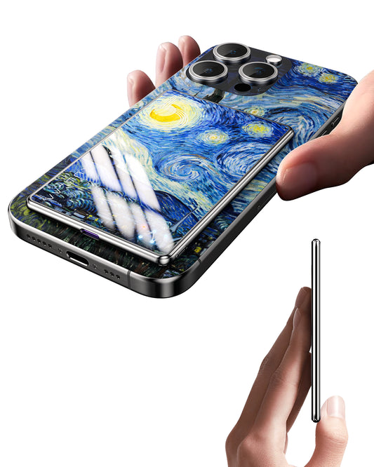 Magsafe Battery Pack 5000Mah Ultra-Slim 0.27In Magnetic Wireless Portable Charger with Tempered Glass Surface & 20W USB-C PD Power Bank for Iphone 16/15/14/13/12 Series & Android