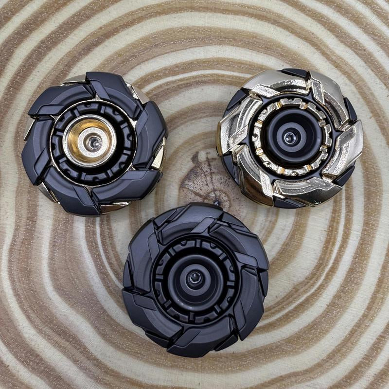 Metal Fidget Spinner, 1 Count Armor Spinning Top Fidget Toy, Stress Relief Toy for Adults, Decompression Toy for Office Desk Gift, Rotating Spinner
