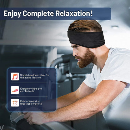 Sleep Headband, Enjoying Wireless Sleep Earbuds Noise Cancelling Headband Bluetooth Headphones with Speakers, for Sleep,Workout