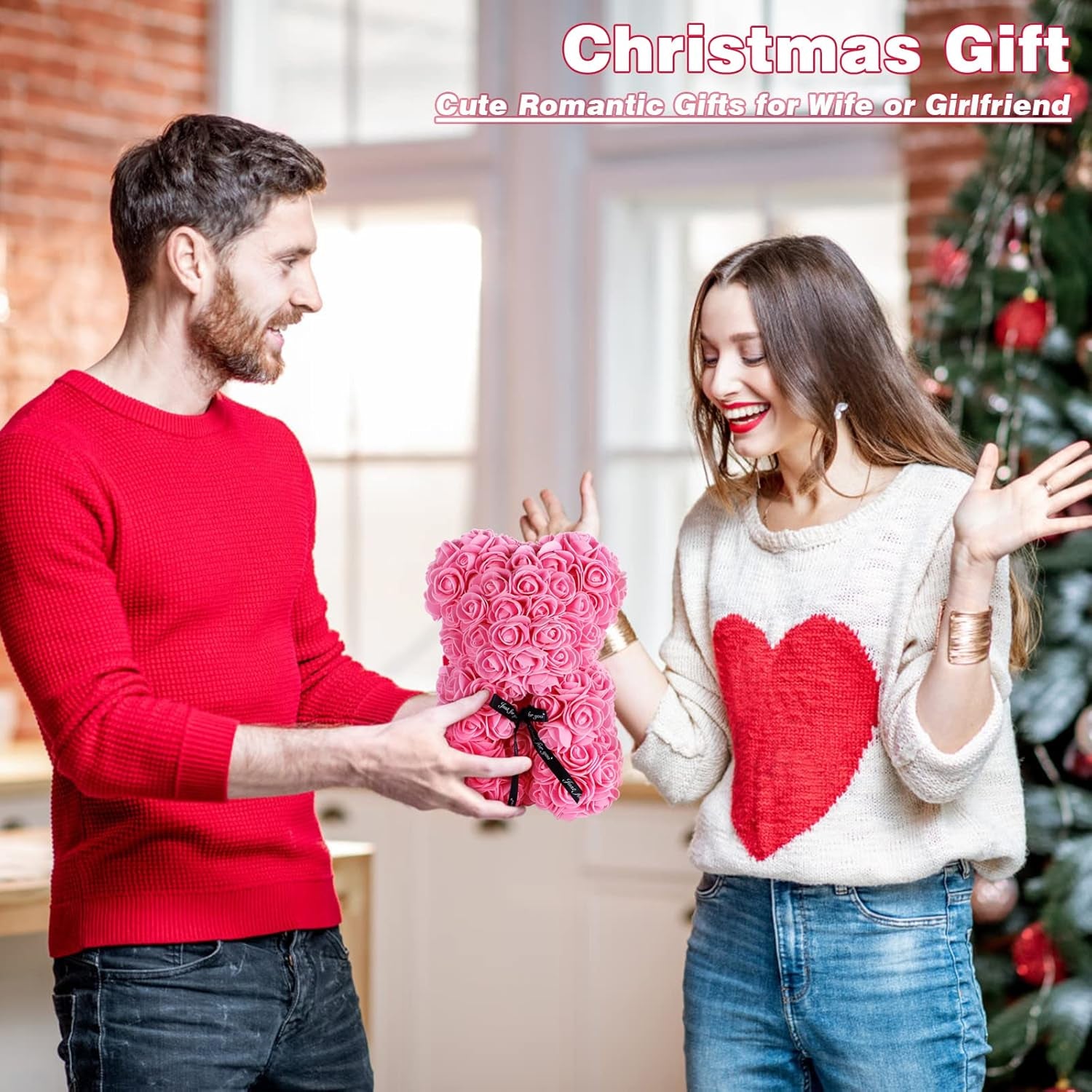 Valentines Day Gifts for Her, Rose Gifts Happy Birthday, Gifts for Women, Mothers Day Rose, Gifts for Mom, Rose Artificial Handmade Preserved Rose in a Box, Valentine'S Day Gifts for Girlfriend