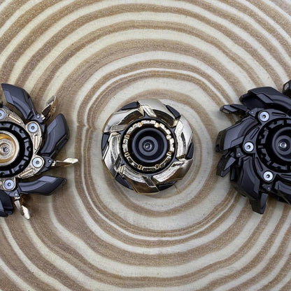 Metal Fidget Spinner, 1 Count Armor Spinning Top Fidget Toy, Stress Relief Toy for Adults, Decompression Toy for Office Desk Gift, Rotating Spinner