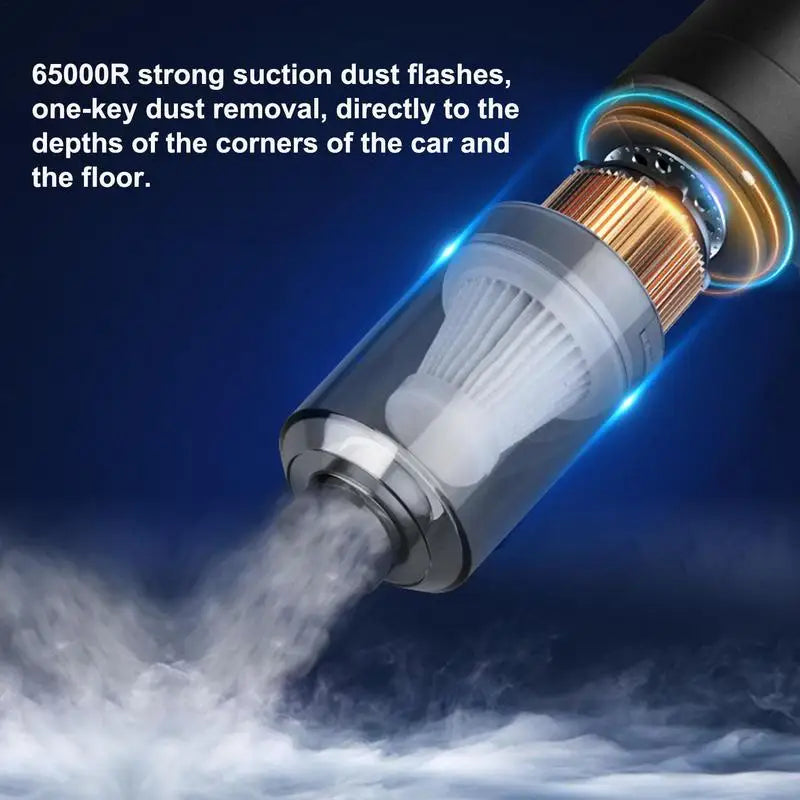 998000Pa Car Vacuums Home Car Dual Use Wireless Car Vacuum Cleaner Blowable Cordlesshandheld Car Mini Vacuum Cleaners for Home