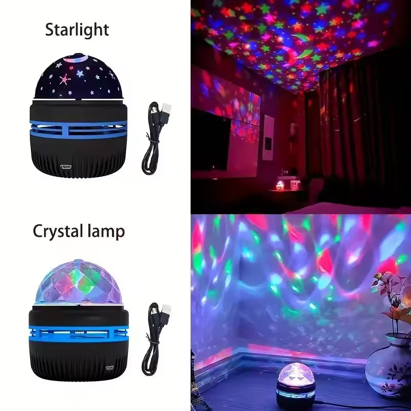 Galaxy Projector, Water Ocean Wave Projector for Bedroom Night Light Room Decor
