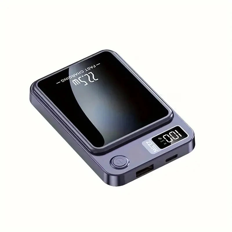5000 Mah Magnetic Wireless Mobile Power, 22.5W/PD20W Fast Charging for Iphone15Pro Max/14Pro/13/12/Android Phones