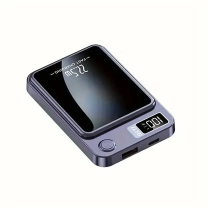 5000 Mah Magnetic Wireless Mobile Power, 22.5W/PD20W Fast Charging for Iphone15Pro Max/14Pro/13/12/Android Phones