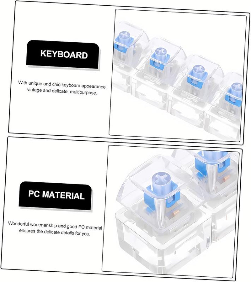 Fidget Keychain – Stress Relief Clicker Keyboard Toy, Perfect for Anxiety & Focus, Fun Office Desk Gadget Gift