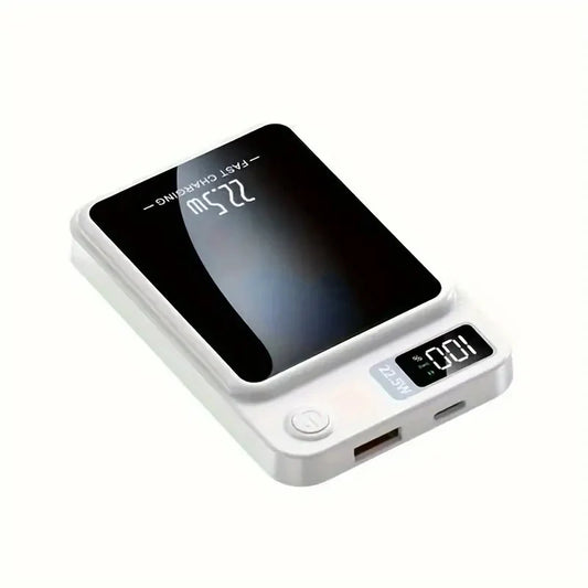 5000 Mah Magnetic Wireless Mobile Power, 22.5W/PD20W Fast Charging for Iphone15Pro Max/14Pro/13/12/Android Phones